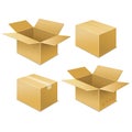 Box. free shipping icon Royalty Free Stock Photo