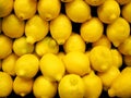 Box of fresh lemons