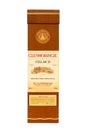 Box of GLENMORANGIE CELLAR 13 single malt scotch whisky Royalty Free Stock Photo