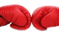 Box Gloves Power Royalty Free Stock Photo