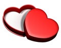 Box Heart 2 Royalty Free Stock Photo
