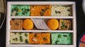 Box With Indian Traditional Sweets Royalty Free Stock Photo