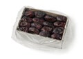 Box with Iranian Mazafati dates