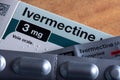 Box of Ivermectin French packaging
