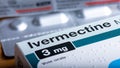 Box of Ivermectin French packaging