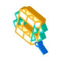 box kite isometric icon vector illustration Royalty Free Stock Photo