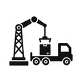 Box liftingVector Icon which can easily modify or edit