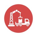 Box liftingVector Icon which can easily modify or edit