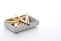 Box of matches Royalty Free Stock Photo