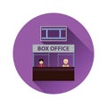 Box office icon Royalty Free Stock Photo