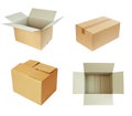 Box package cardbord Royalty Free Stock Photo