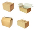 Box package cardbord Royalty Free Stock Photo