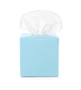 Box with paper tissues isolated Royalty Free Stock Photo