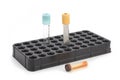 Box of pipette tips Royalty Free Stock Photo