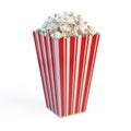 Box of popcorn Royalty Free Stock Photo