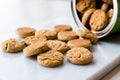 Box of Quick Bites Mini / Small Cookies Apple and Cinnamon Flavored.