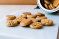 Box of Quick Bites Mini / Small Cookies Apple and Cinnamon Flavored.