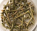 Box of screws Royalty Free Stock Photo