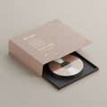 Box set featuring a minimalist design with soft pink packaging, labeled \