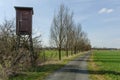 Box stand at a wayside Royalty Free Stock Photo