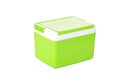 Box storage plastic container isolated