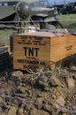 Box of TNT in Historic Military Encampment
