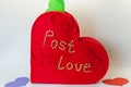 Box for valentines letters Royalty Free Stock Photo