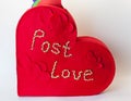 Box for valentines letters Royalty Free Stock Photo