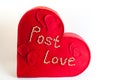 Box for valentines letters Royalty Free Stock Photo