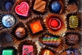 Box of Sweets Praline Chocolate Royalty Free Stock Photo