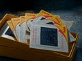 Box of Vintage Analog Kodak Kodachrome Slides, transparencies and containers,