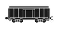 Boxcar, railway wagon