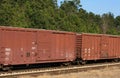 Boxcars Royalty Free Stock Photo