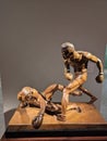 Boxer art sculpture