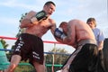 Boxer Luca Tassi vs Sandor Ramocsa match