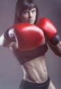 Boxer woman