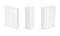 Boxes isolated on white background Royalty Free Stock Photo
