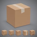 Boxes Royalty Free Stock Photo