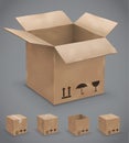 Boxes Royalty Free Stock Photo