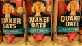 Boxes of Quaker Oats Cereal