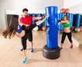 Boxing aerobox women group personal trainer