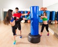 Boxing aerobox women group personal trainer