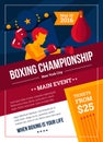 Boxing Championship Poster