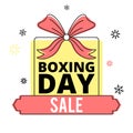 Boxing day sale banner