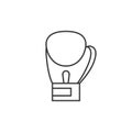 Boxing gloves icon Royalty Free Stock Photo