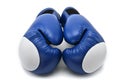 Boxing gloves on a white background.Mitt Royalty Free Stock Photo