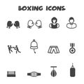 Boxing icons