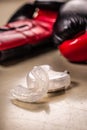 boxing mouth guard .protection for teeth