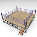 Boxing ring Royalty Free Stock Photo