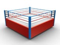 Boxing ring Royalty Free Stock Photo